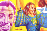 ملصق افيش فيلم عربي مصري العاشق المرحوم أمينة رزق Arabic Egypt L Film Poster 50s