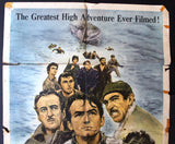 The Guns of Navarone 41x27" Original US Movie Poster 60s