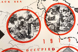 65th Anniversary of the Armenian Genocide Original Arabic Poster 1915-1980