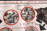 65th Anniversary of the Armenian Genocide Original Arabic Poster 1915-1980