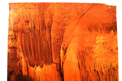 Grotte De Jeita Tourism Travel Lebanese Lebanon Original Liban Poster 70s?