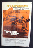 INSIDE JOB (Henry Fonda) 41"x27" Original Movie US Poster 70s