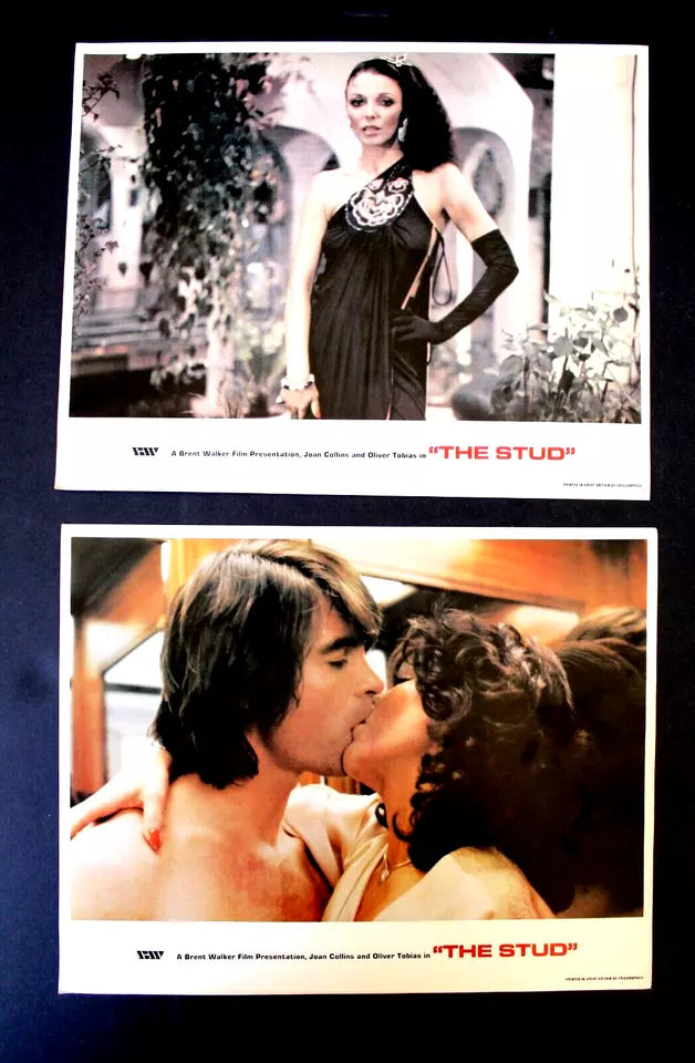 set-of-6-the-stud-joan-collins-11x14-uk-original-lobby-card-80s