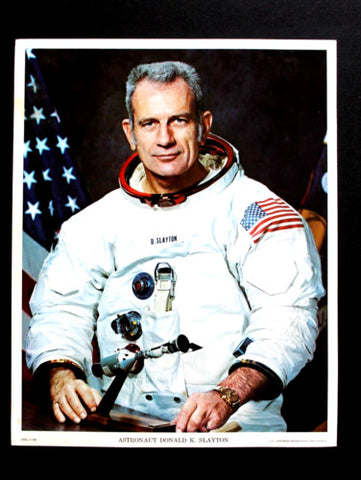 NASA -Astronaut Donald K. "Deke" Slayton Original Color Photo 1970's