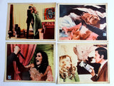 Set of 7 Black Belly of the Tarantula, Barbara Bouchet Lobby Cards 70s