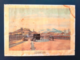 Mecca Hajj (ملصق مكة المكرمة, السعودية) 62x45cm Original Framed Old Poster 1800s