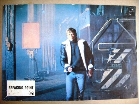 Breaking Point German Robert Culp Style O Movie Lobby Card 70s