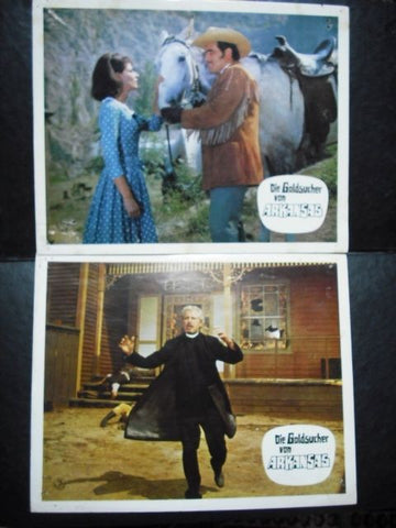 Die Goldsucher Von Arkansas (Mario Adorf) Set of 15 Movie Lobby Cards