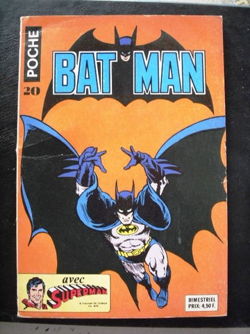 Batman No. 20 Poche Comics 1979  French Colored