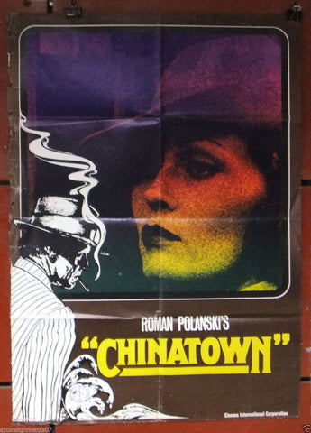Chinatown {ROMAN POLANSKI} A Original German Movie Poster 70s