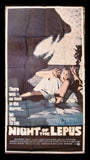 NIGHT OF THE LEPUS {Stuart Whitman} 3sh Org 41"x81" Movie Poster 1970s