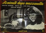 {Set of 8} 90 MINUTI DOPO MEZZANOTTE {MARTIN HELD} Org. Italian Lobby Card 80s