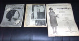 Lot of 22x Oum Kalthoum Arabic أم كلثوم Magazine Ads, Article, إعلان Clipping  30s+