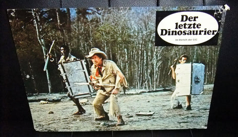 (Set of 6) The Last Dinosaur Der letzte Dinosaurier German Movie Lobby Card 70s
