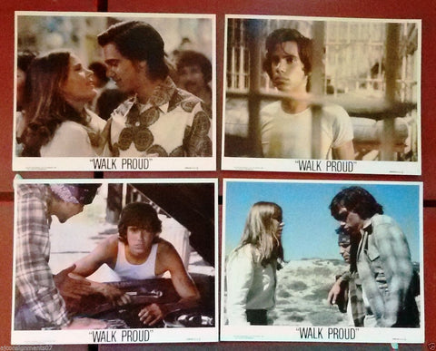 {Set of 4} Walk Proud (Robby Benson)  U.S Original Lobby Cards 70s