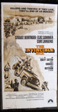 THE INVINCIBLE SIX {ELKE SOMMER} 3sh Org 41"x81" Movie Poster 1970s