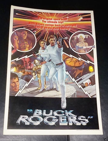 Buck Rogers {Gil Gerard} Original Movie Program 70s