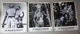 (Set of 11) Sabu, Treasure/ Le Tresor du Bengale French Original Lobby Card 50s