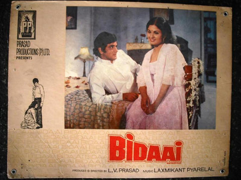 Bidaai Jeetendra Indian Hindi Movie Lobby Card ORG 1974