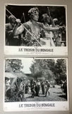(Set of 11) Sabu, Treasure/ Le Tresor du Bengale French Original Lobby Card 50s