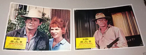 {Set of 8} The Bull of the West (CHARLES BRONSON) 11x14 Org. U.S Lobby Cards 70s