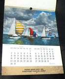 Kodak Vintage Calendar Arabic Incomplete Lebanese Beirut Printed in Dublin 1967