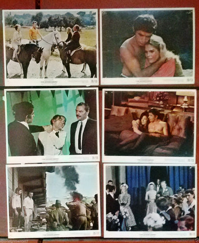 {Set of 12} The Adventurers (Charles Aznavour 8x10 Original U.S. Lobby Cards 70s