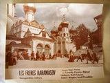 Les freres karamazov {Lionella Pyrieva} Set of 18 Russian Movie Lobby Card 60s
