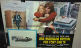 (Set of 10) UNA MAGNUM SPECIAL PER TONY SAITTA SAXON Italian Film Lobby Card 70s