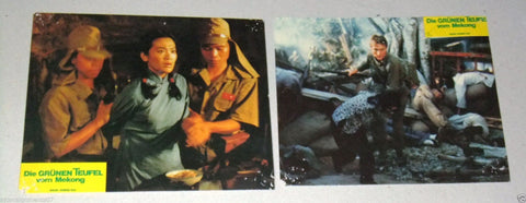 (Set of 4) attack force Z (Mel Gibson) German Original LOBBY CARD 80s