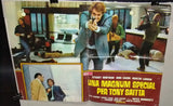 (Set of 10) UNA MAGNUM SPECIAL PER TONY SAITTA SAXON Italian Film Lobby Card 70s