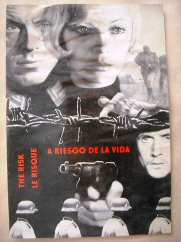 The Risk {Natalya Zorina} Russian Sovexportfilm Original Movie Program 1970