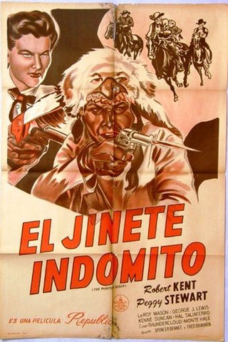 The Phantom Rider Argentinean Movie Poster 40s