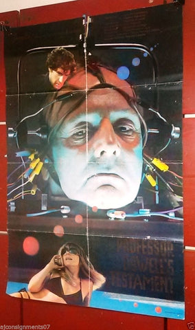 Professor Dowell's Testament (Olgert Kroders) Soviet Sci-fi Movie Poster 80s