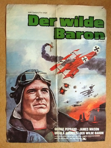 Der Wilde Baron 32x23" Movie German Poster 60s