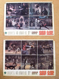 (Set of 9) Shaolin Mantis (David Chiang) Chinese Kung Fu Lobby Cards 70s
