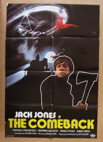The Comeback {Jack Jones} 39x27" Lebanese Original Movie Poster 70s