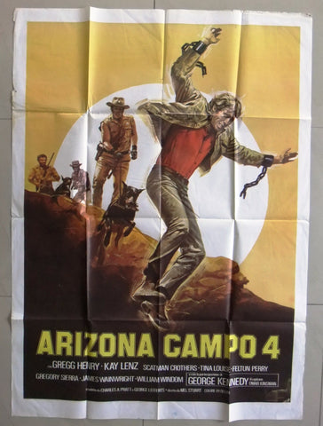 Arizona Campo 4 (George Kennedy) Italian Movie Poster Manifesto (2F) 70s