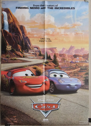 Cars, Disney, Pixar 39x27" Original Lebanese SS Movie Poster 2000s