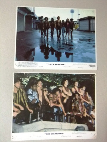 {Set of 8} The Warriors (MICHAEL BECK) Org. 8x10" U.S Lobby Cards 70s
