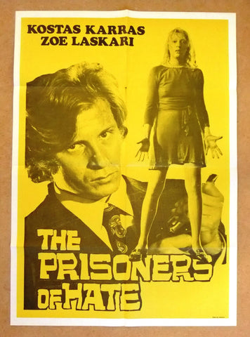 The Prisoners of Hate {Zoi Laskari} Int. Movie Poster 70s