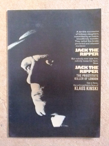 {Set of 8} Jack the Ripper Klaus Kinski ORG Movie Photos with Folder 70s