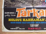 Tarkan kartal Tibet Kolsuz Kahramana Karşı Original Film Turkish poster 60s