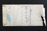 Lebanon National Lottery Ticket (Specimen) Loterie Nationale Libanaise 1965 Jan. 7 ورقة اليانصيب الوطني اللبناني