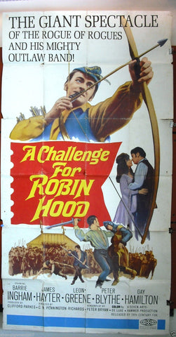 A Challenge for Robin Hood 3sh Poster