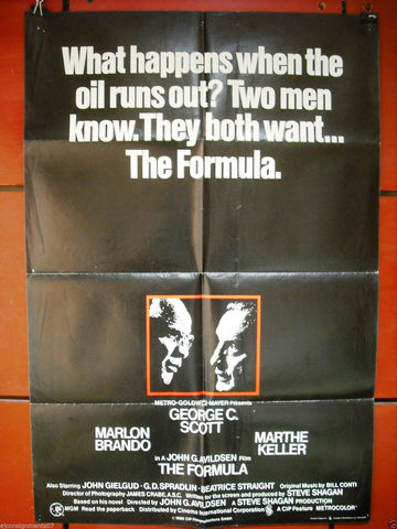 The Formula Poster