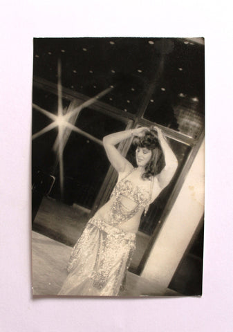 صورة ممثلة وراقصة شرقية مصرية نجوى فؤاد Nagwa Fouad Belly Dancer Org Photo 60s