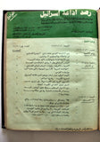 مجلة نشرة رصد إذاعة إسرائيل منظمة التحرير الفلسطينية Israel Radio monitoring bulletin PLO Palestine Magazines 1977