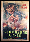 The Battle of Giants (Jack Palance) Italian 2F Movie Original Poster 60s