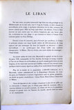 Le Liban: Guide Touristique et Hôtelier du Liban French Lebanese Giude Tourism Book 1963